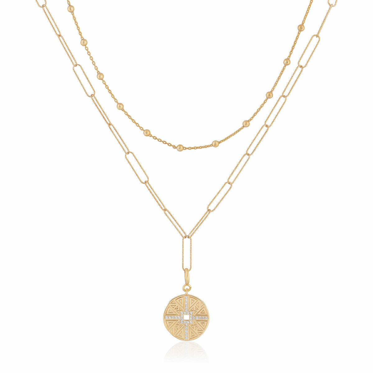 double layer | vintage coin