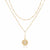double layer | vintage coin