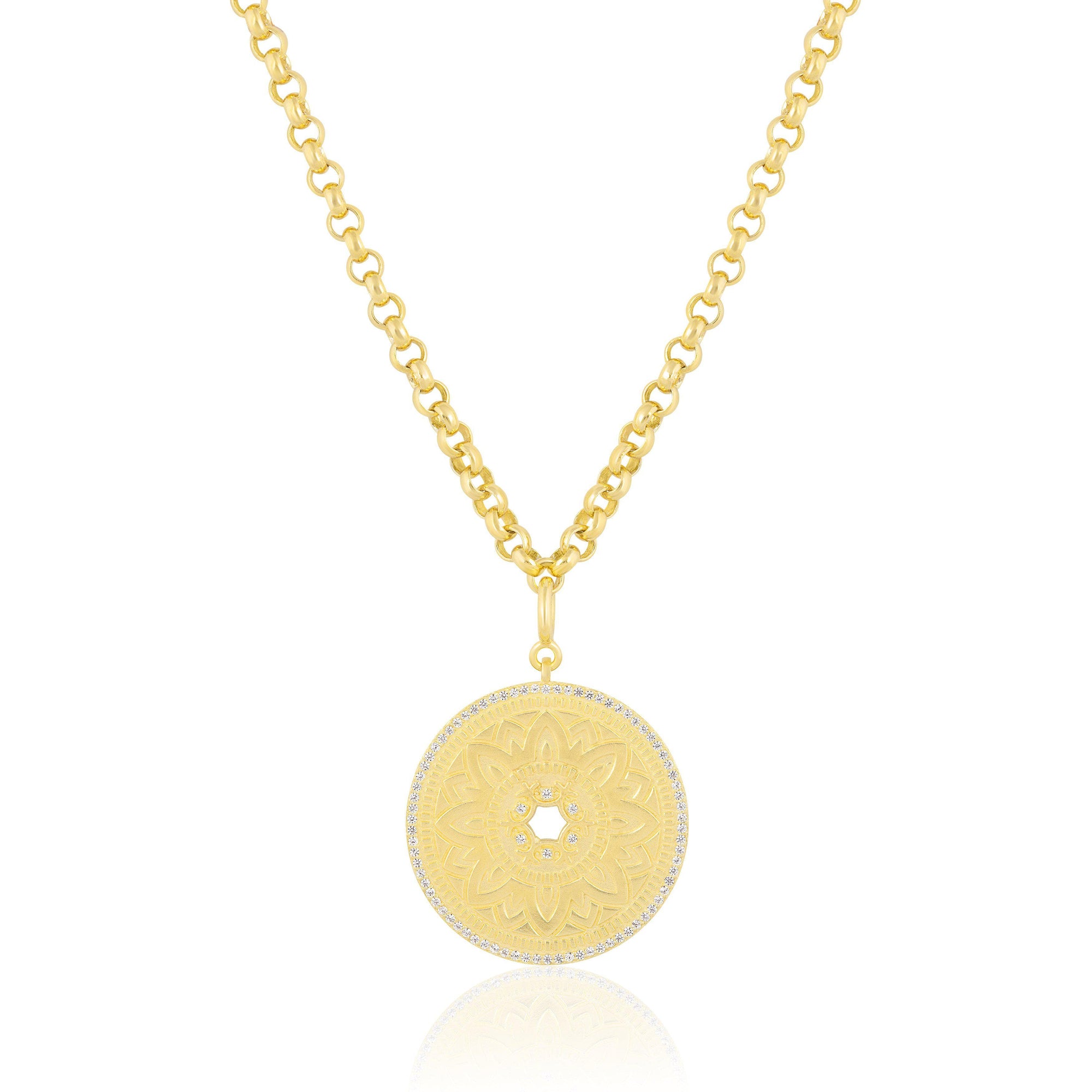 anita | round pendant