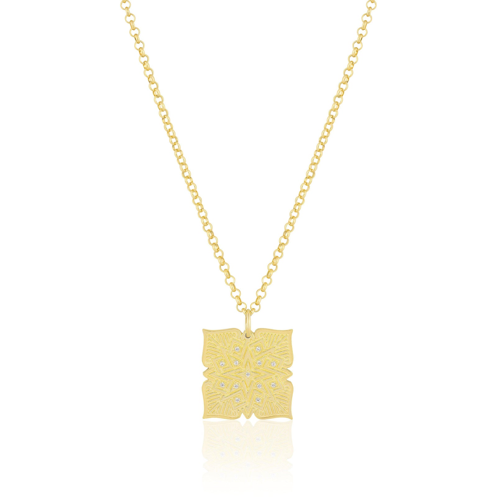 anita | square pendant