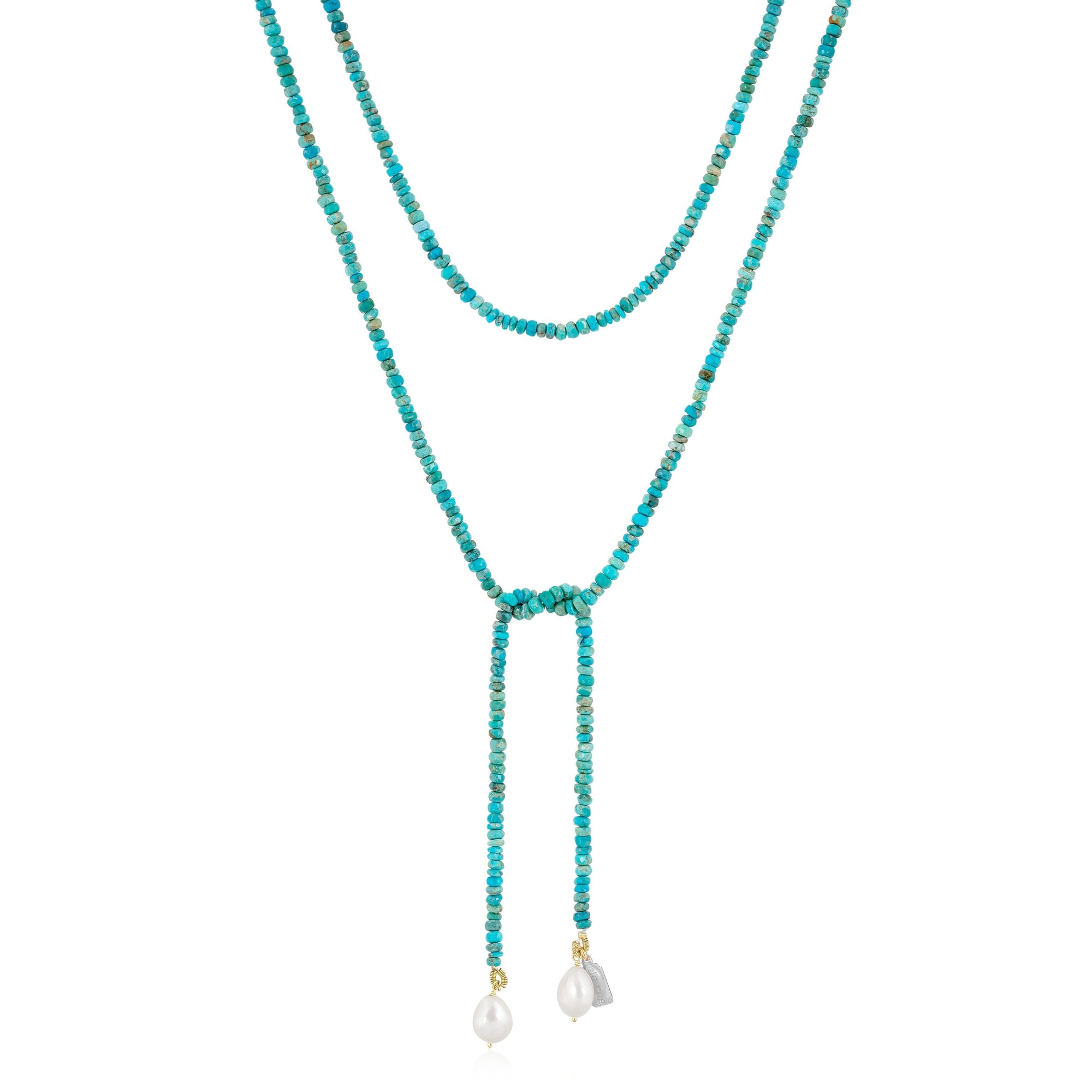 pearl dangle lariat