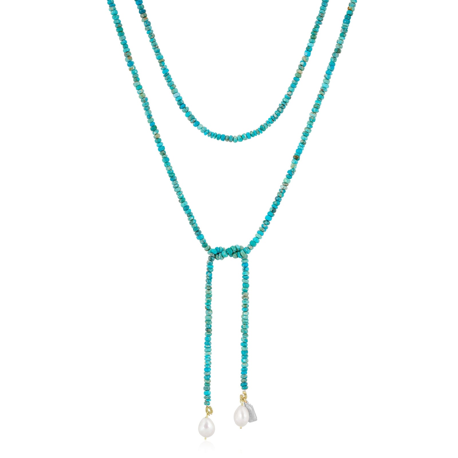 pearl dangle lariat