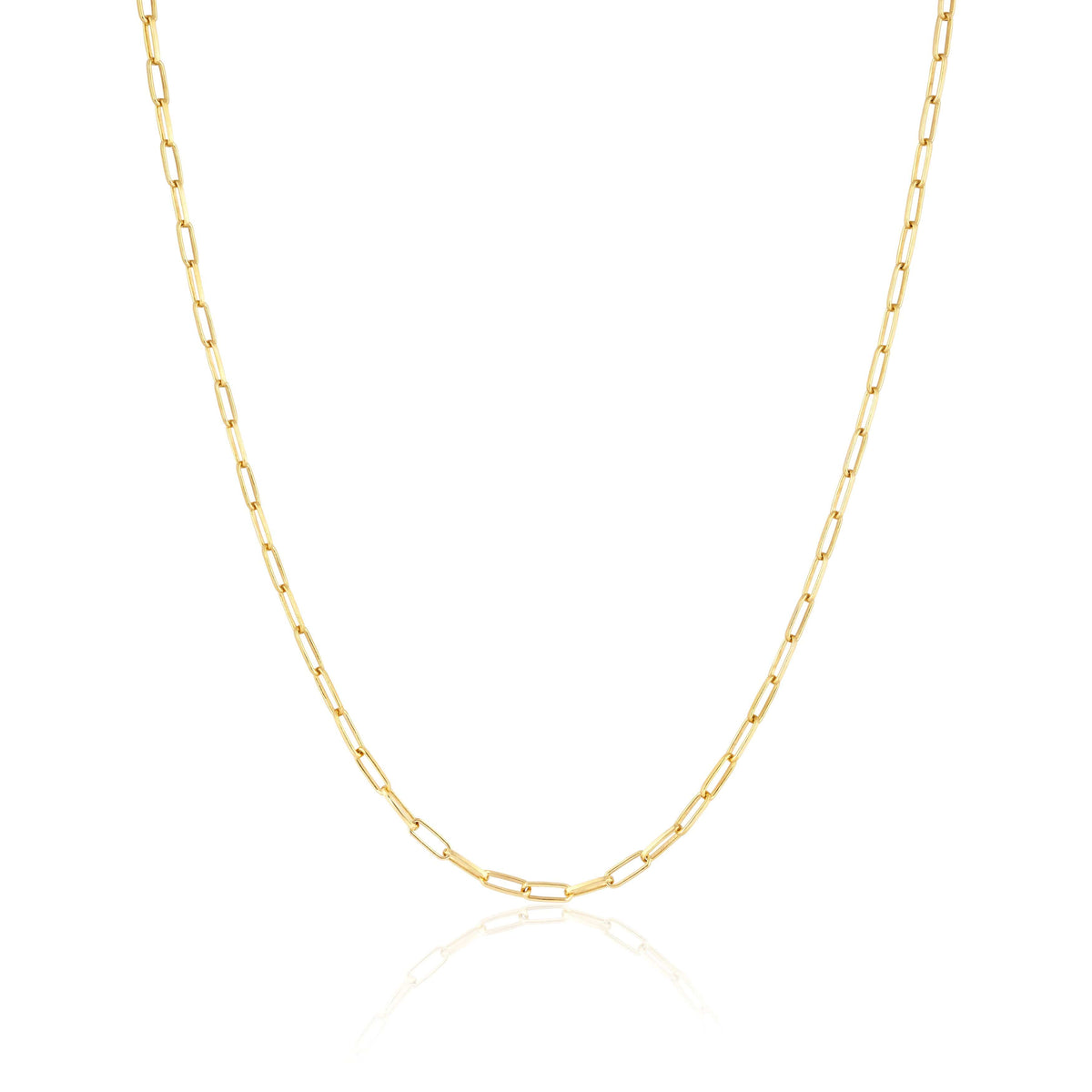 lina | thin rectangle chain