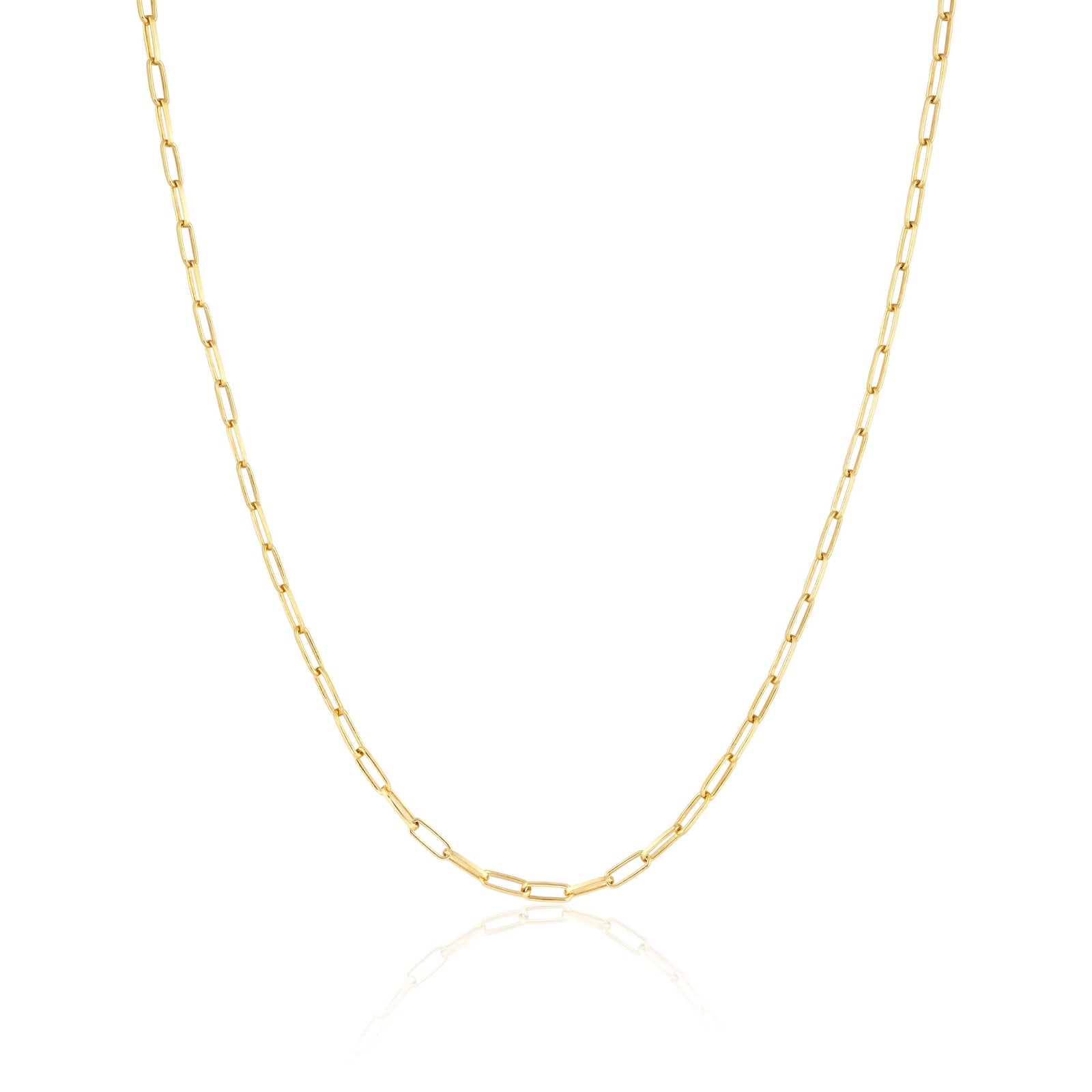 lina | thin rectangle chain
