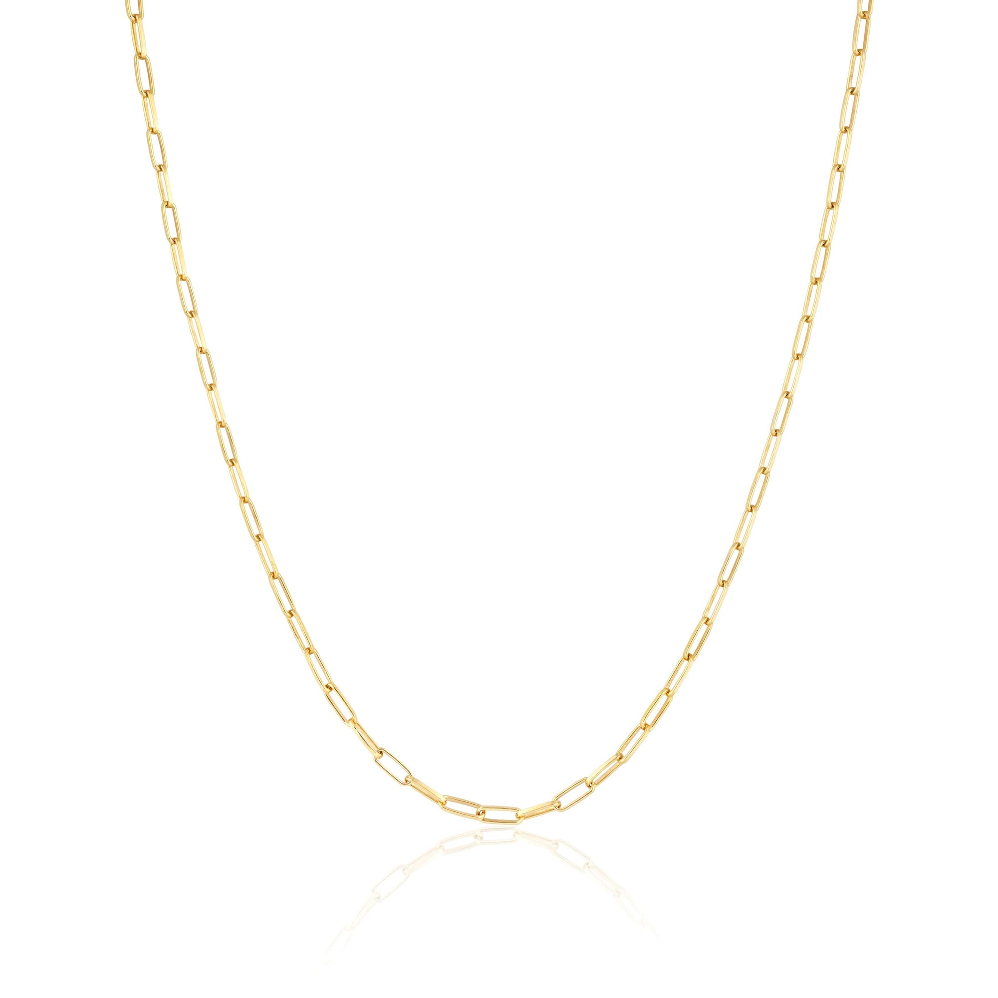 lina | thin rectangle chain