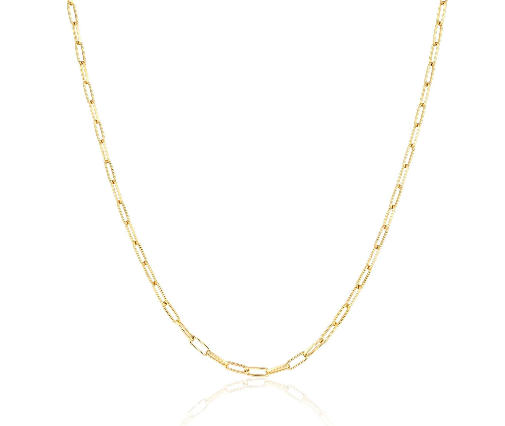 lina | thin rectangle chain