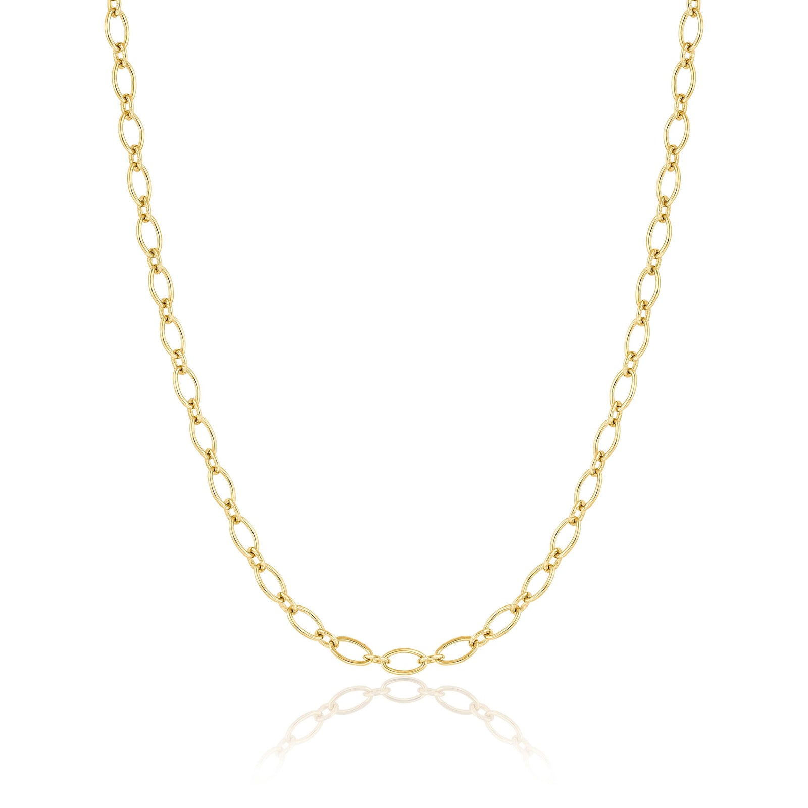 mini round and oval chain