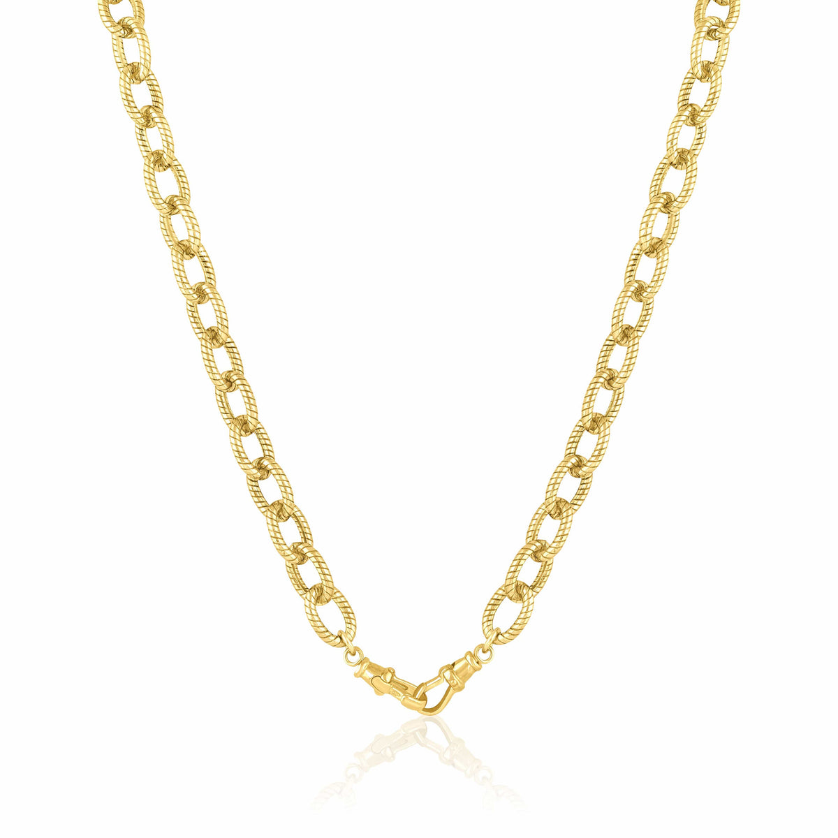 double clasp necklace