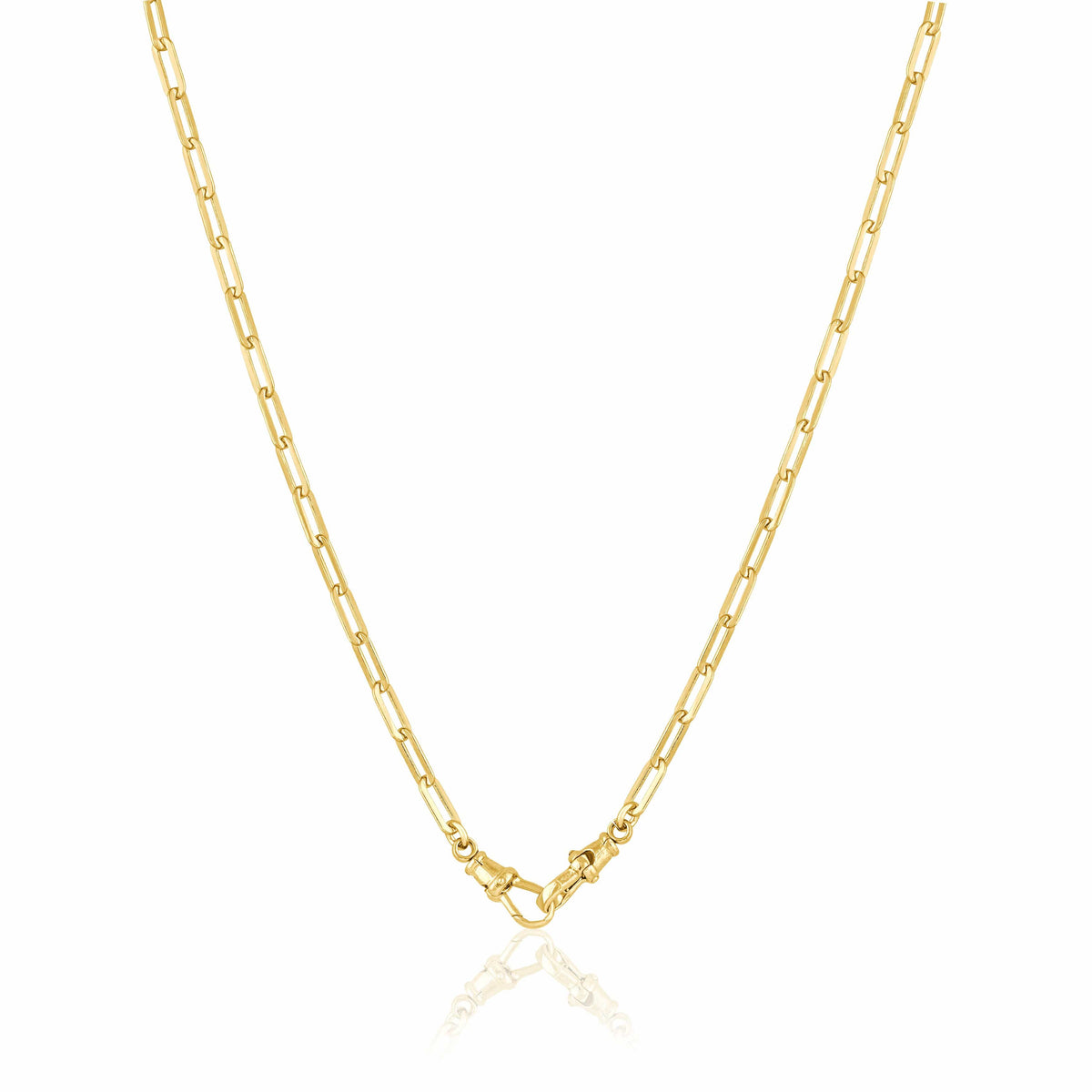 double clasp necklace