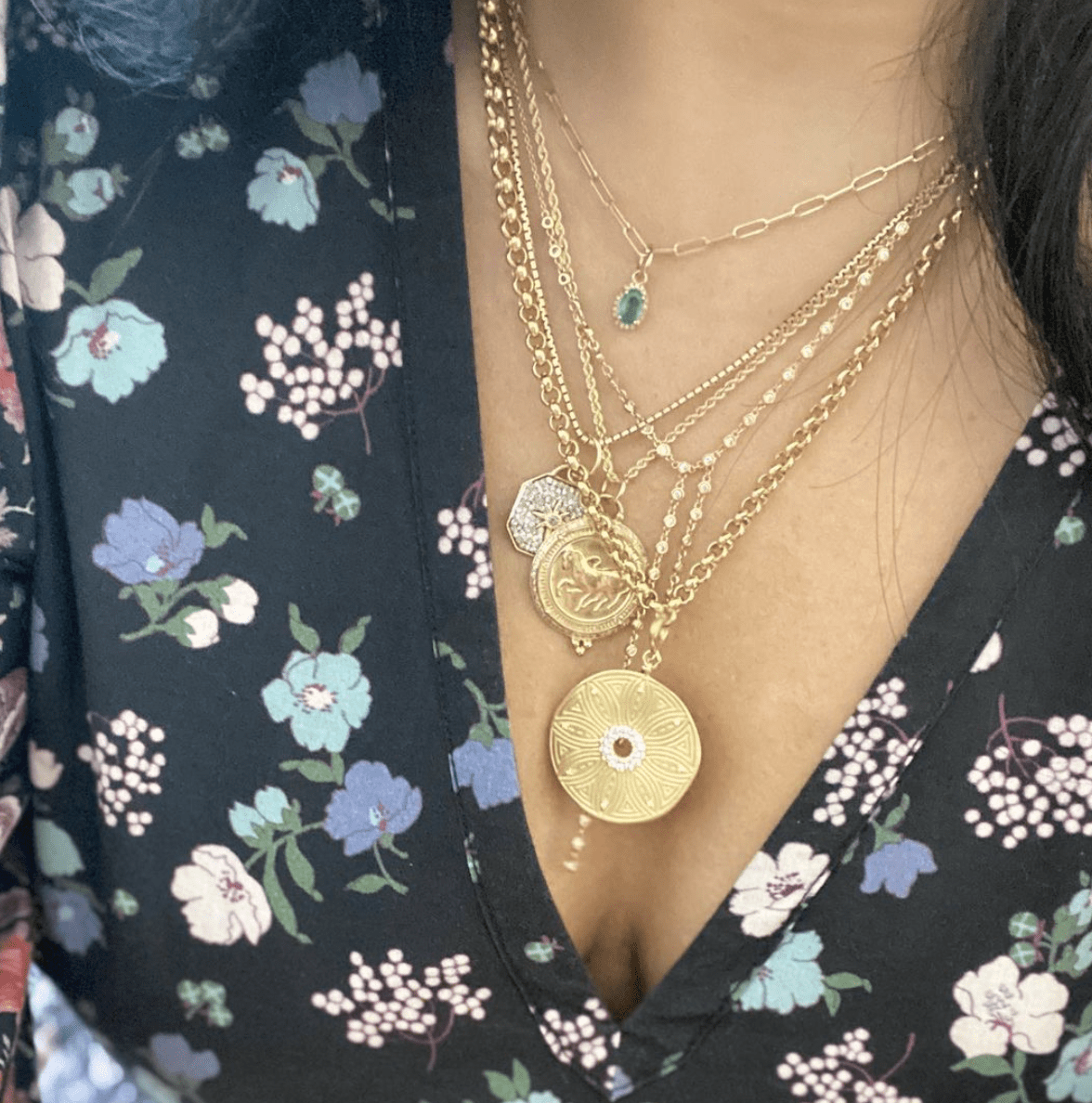 lion medallion | luxe