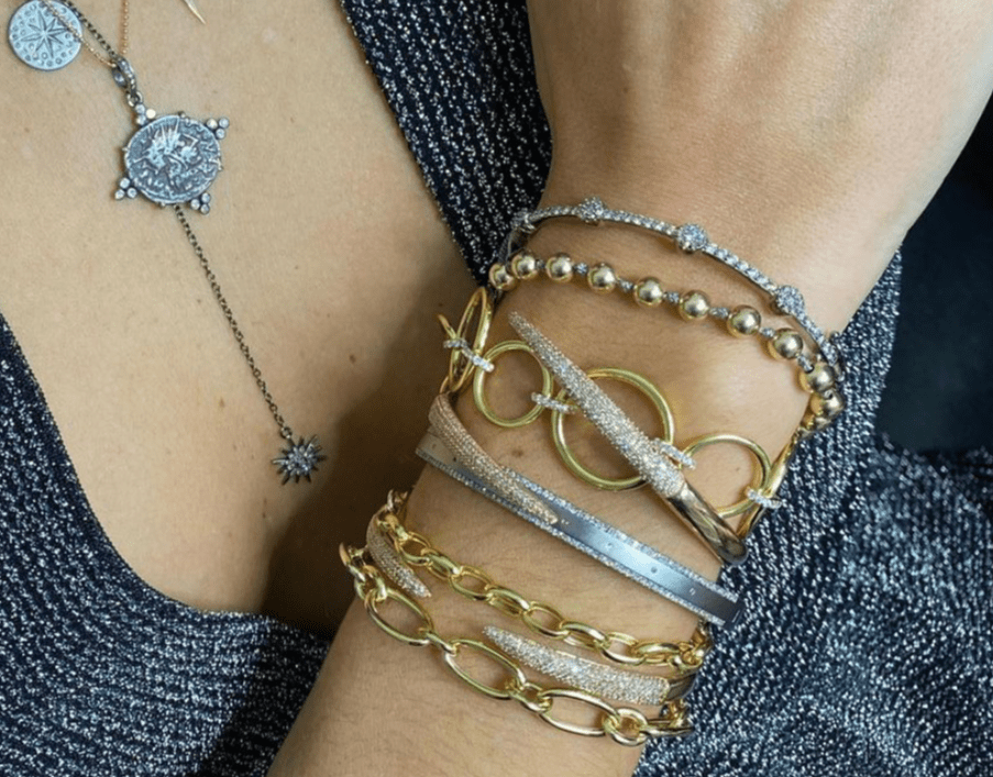 ivy oval &amp; round | bracelet