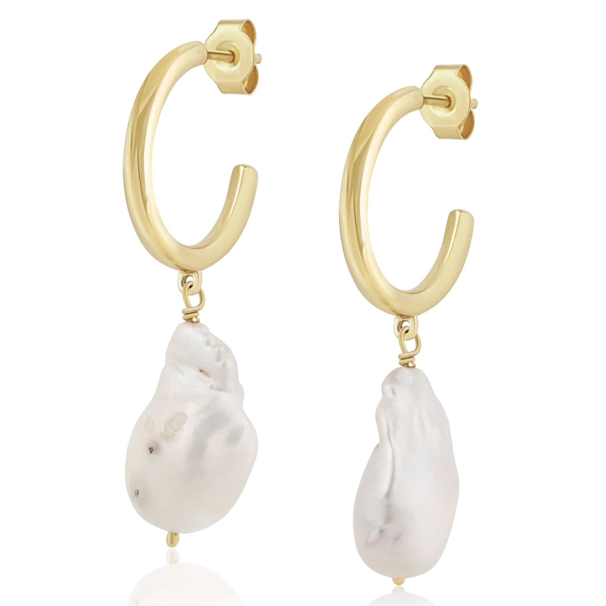 pearl baroque dangles