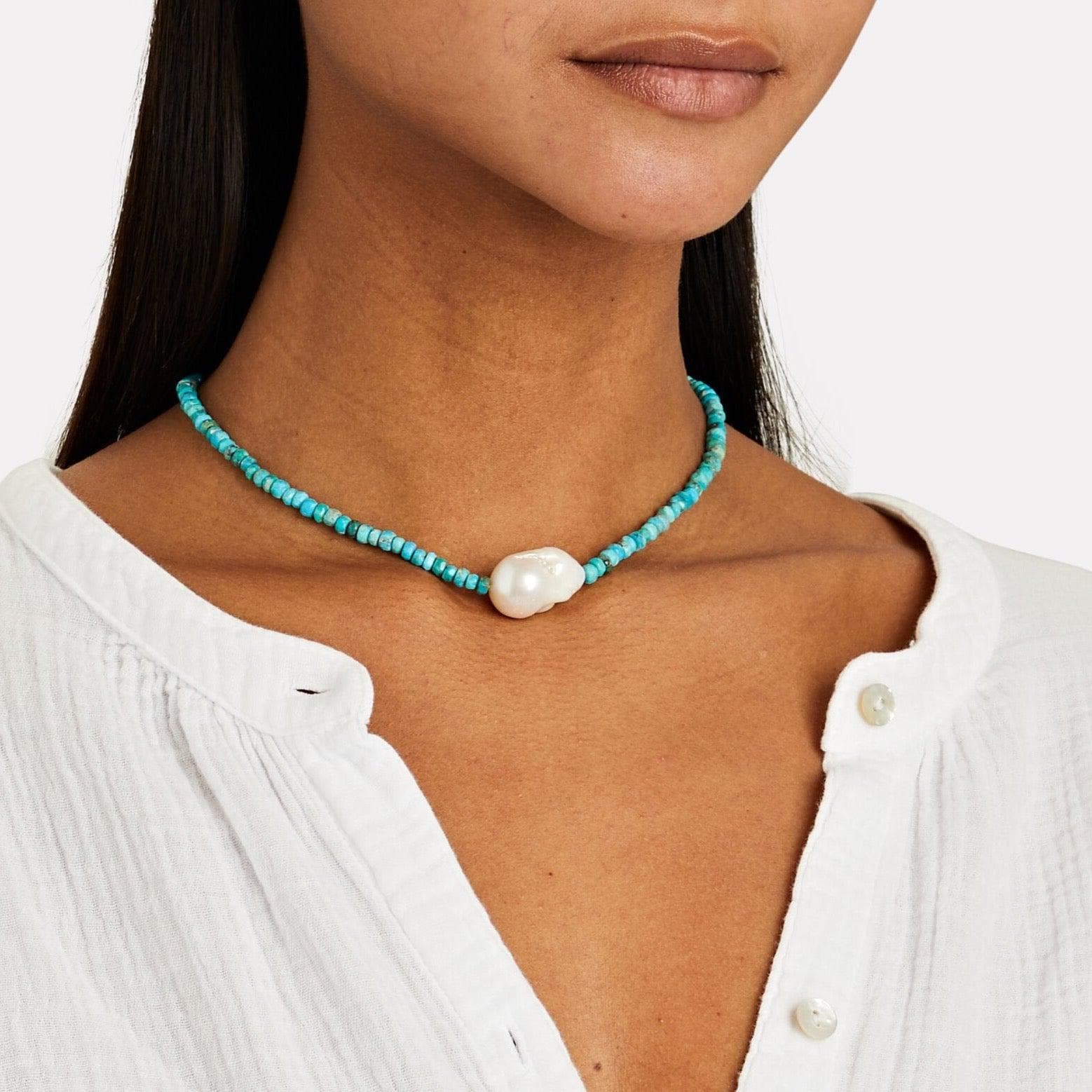 candy necklace | baroque pearl