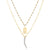 double layer | starburst tag & moon sliver