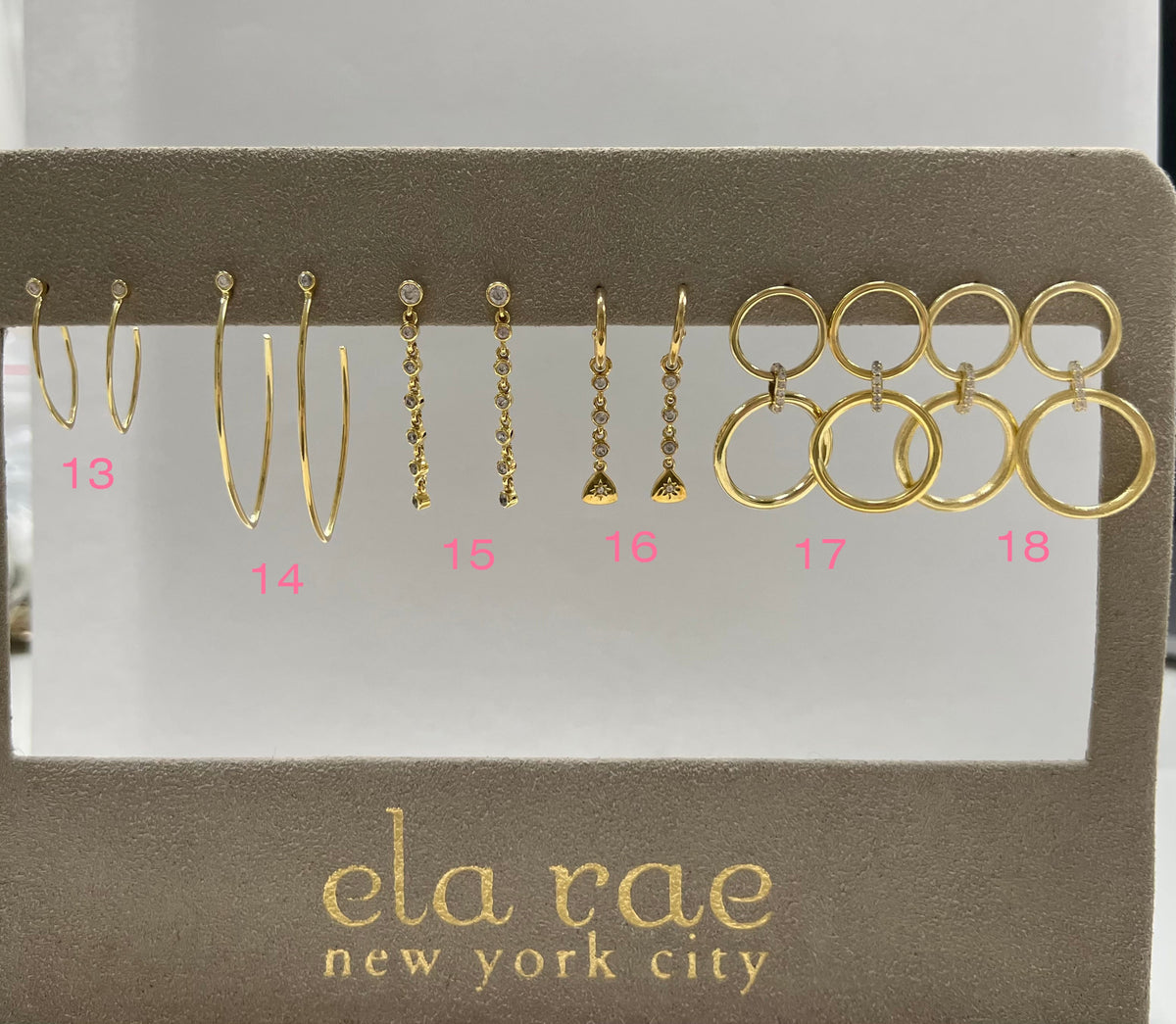 ela by ela rae earrings