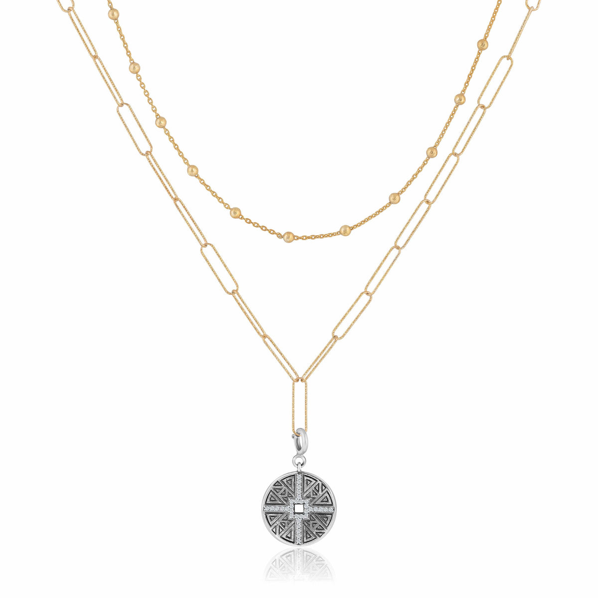 double layer | vintage coin