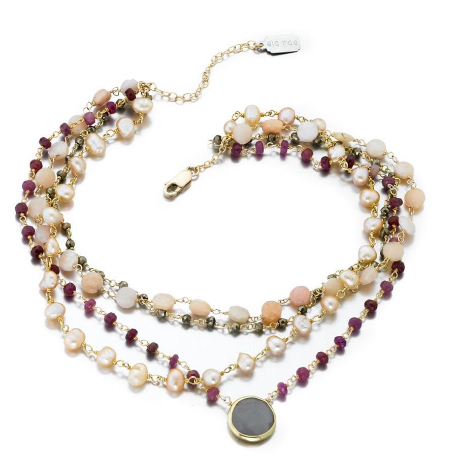 multi choker | 4 strand - ela rae