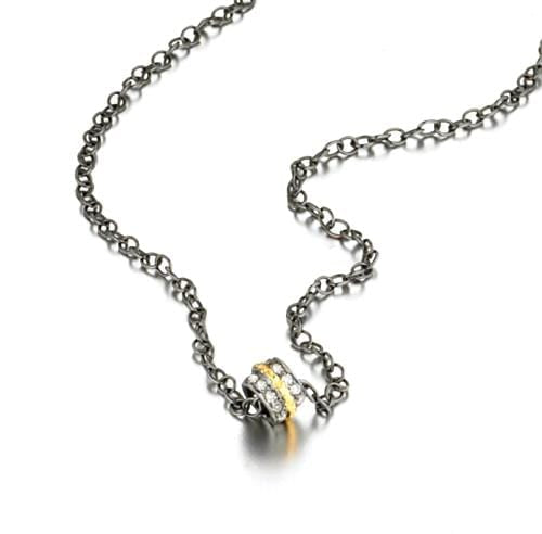 ela rae bleecker diamond necklace sterling silver