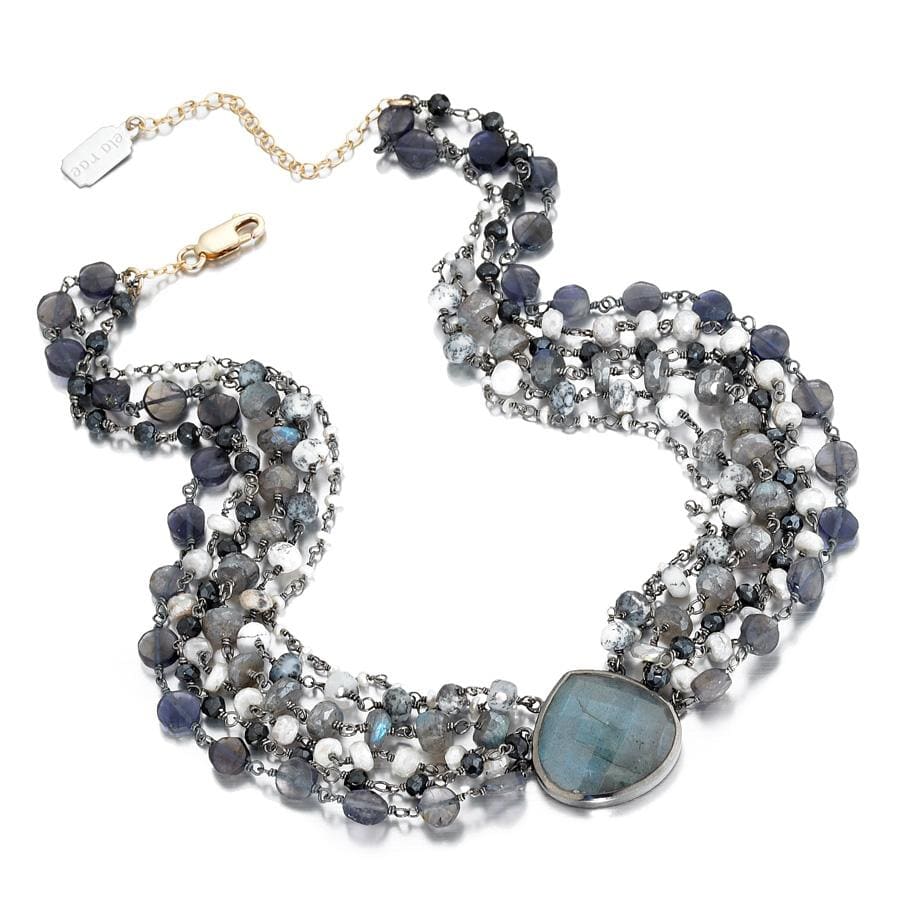 multi choker | bezel - ela rae