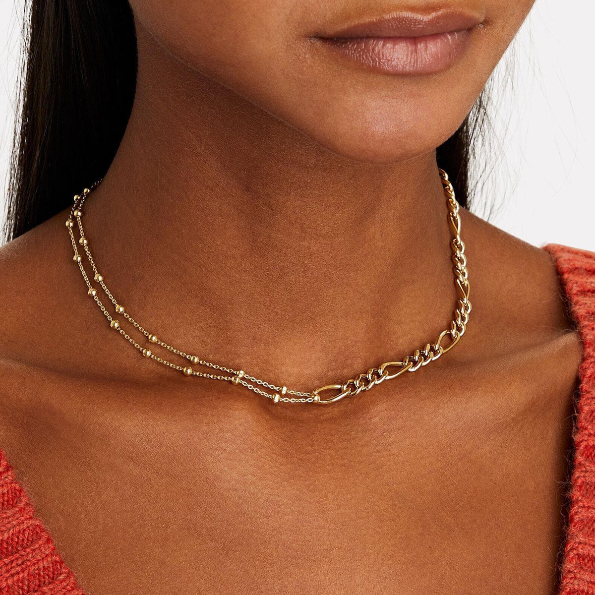 mismatch double | half &amp; half collar