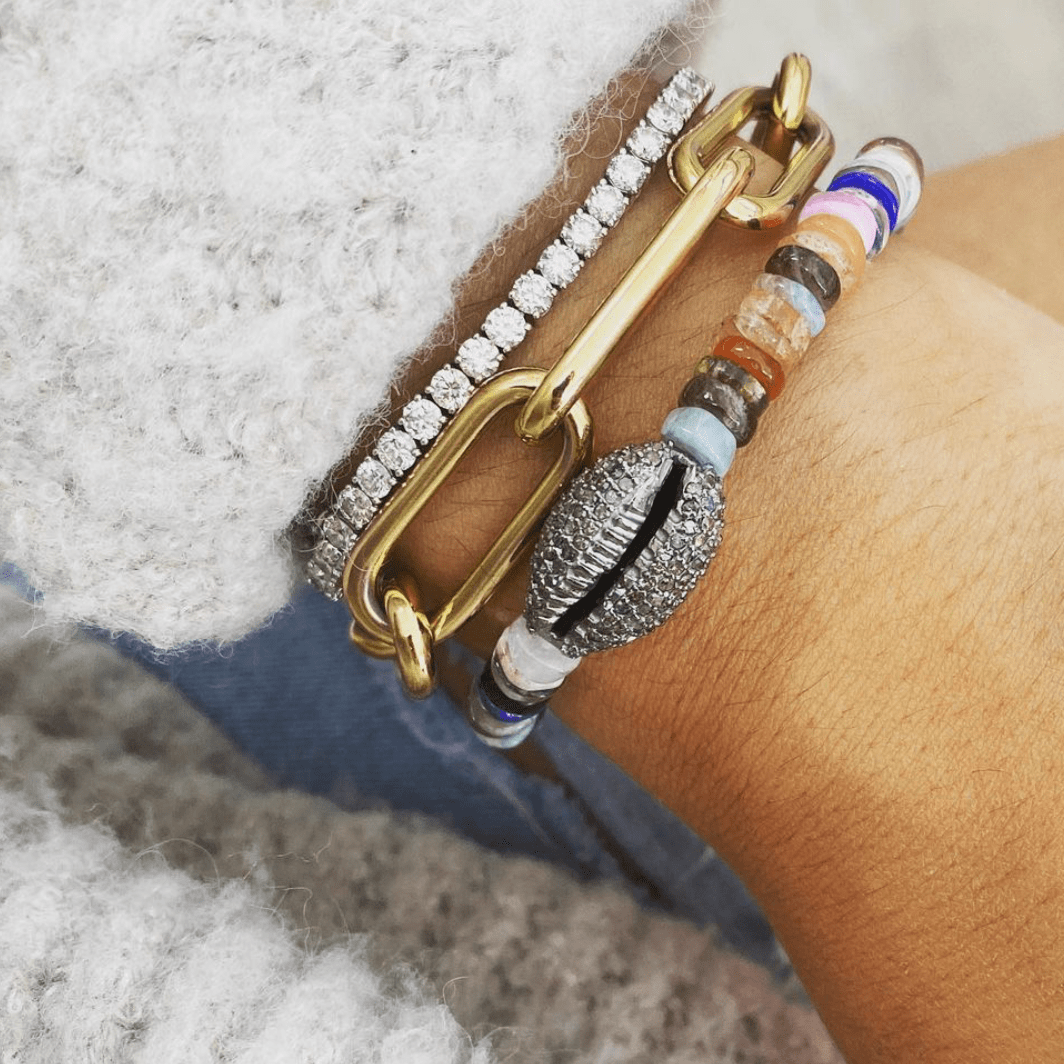 PRE ORDER: chunky bracelet | heavy paperclip